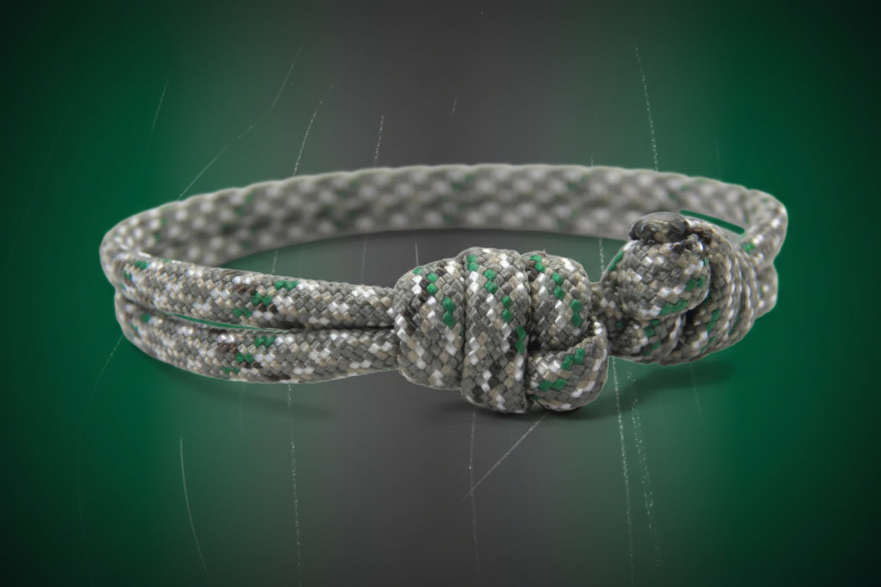 Paracord Surfer Armband-verstellbar-Maritimes Armband-ACU