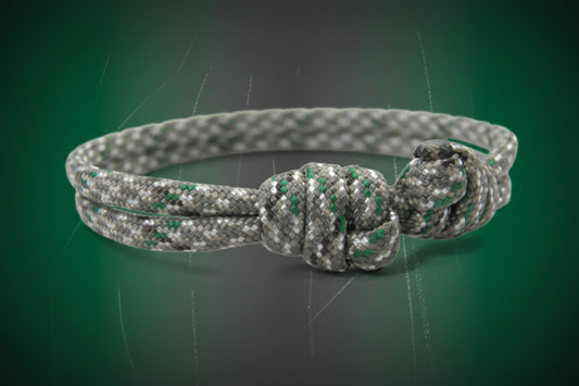 Paracord Surfer Armband-verstellbar-Maritimes Armband-ACU