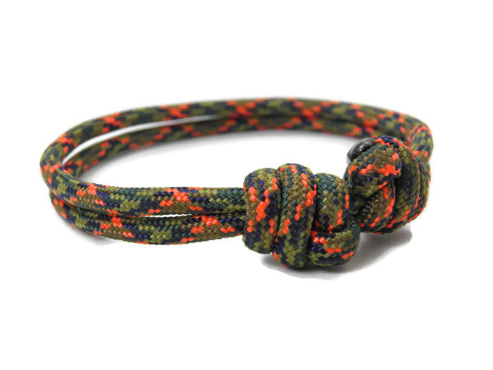 Paracord Surfer Armband-verstellbar-Maritimes Armband-Blitz