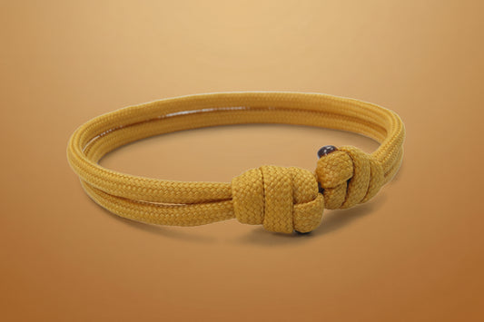 Paracord Surfer Armband-verstellbar-Maritimes Armband-Caramel