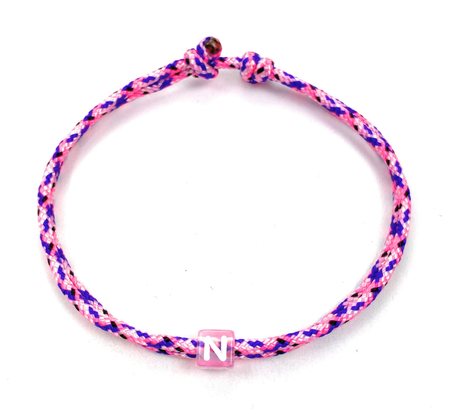 Freundschaftsarmband mit Buchstabe, Surfer Buchstaben Armband, Verstellbar, Country Girl