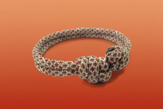 Paracord Surfer Armband-verstellbar-Maritimes Armband-Desert Sand