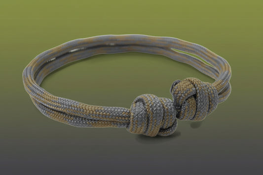 Paracord Surfer Armband-verstellbar-Maritimes Armband-Dessert Foliage