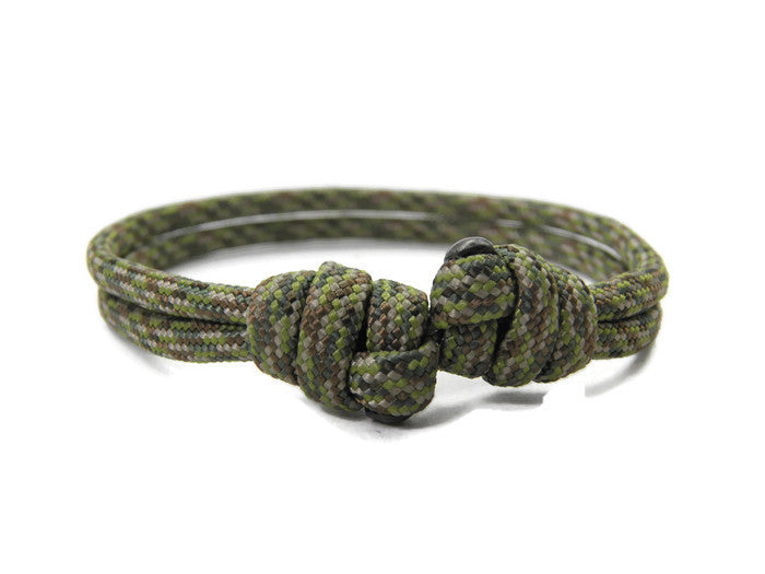 Paracord Surfer Armband-verstellbar-Maritimes Armband-Digital Multi Camo