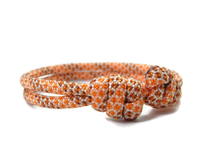Paracord Surfer Armband-verstellbar-Maritimes Armband-Fall Foliage