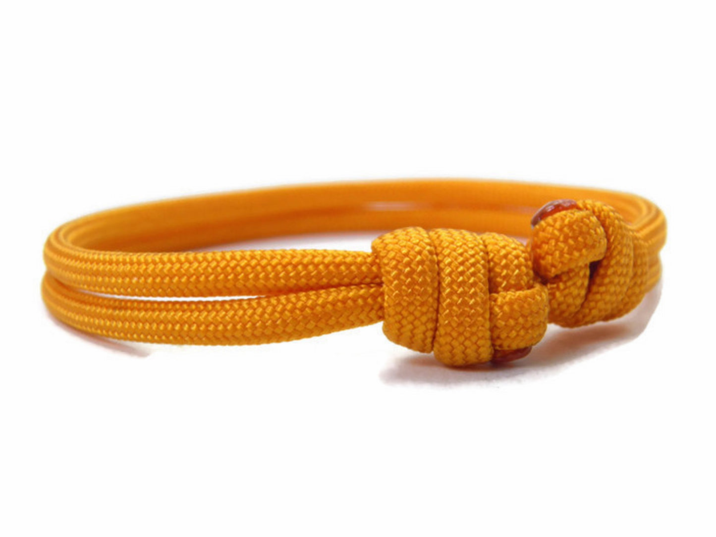 Paracord Surfer Armband-verstellbar-Maritimes Armband-Fox Orange
