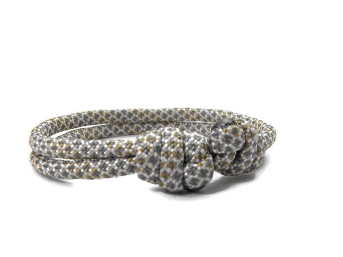 Paracord Surfer Armband-verstellbar-Maritimes Armband-Gold Snake