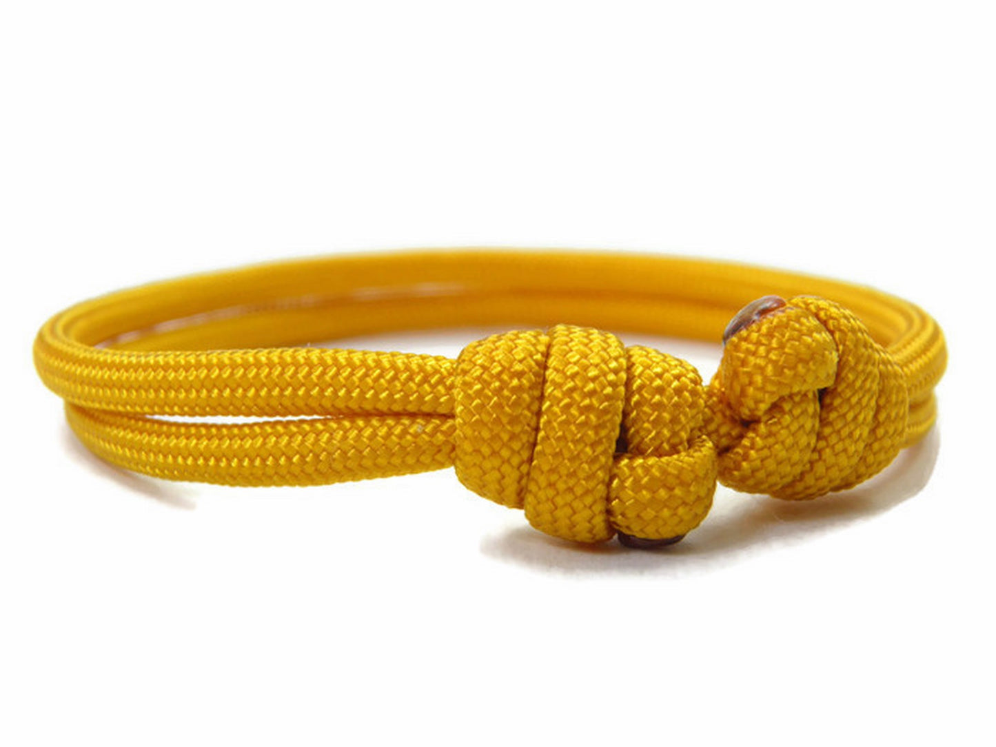 Paracord Surfer Armband-verstellbar-Maritimes Armband-Goldenrod