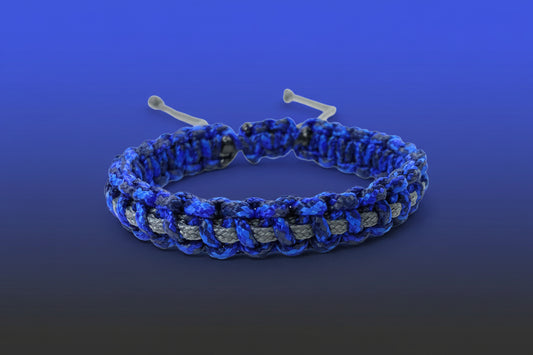 Paracord Armband Verstellbar-Teamfarben oder nach Wunsch- Paracord Typ 1