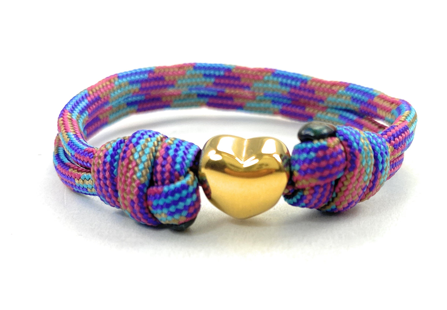 Paracord Surfer Armband-verstellbar-Maritimes Armband-Peruvian Manta
