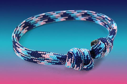 Paracord Surfer Armband-verstellbar-Maritimes Armband-Mayday 2
