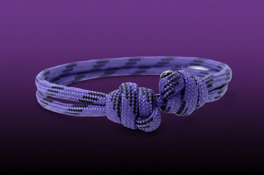 Paracord Surfer Armband-verstellbar-Maritimes Armband-Raven