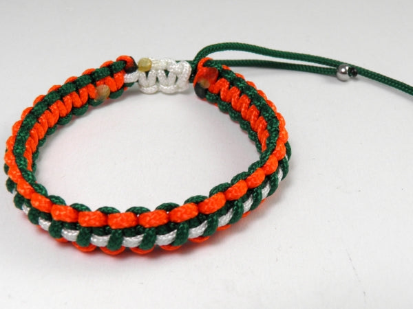 Paracord Armband Verstellbar-Teamfarben oder nach Wunsch- Paracord Typ 1