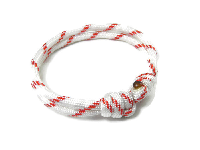 Paracord Surfer Armband-verstellbar-Maritimes Armband-Lifeguard