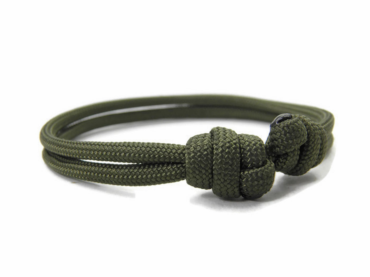 Paracord Surfer Armband-verstellbar-Maritimes Armband-Oliv Drab