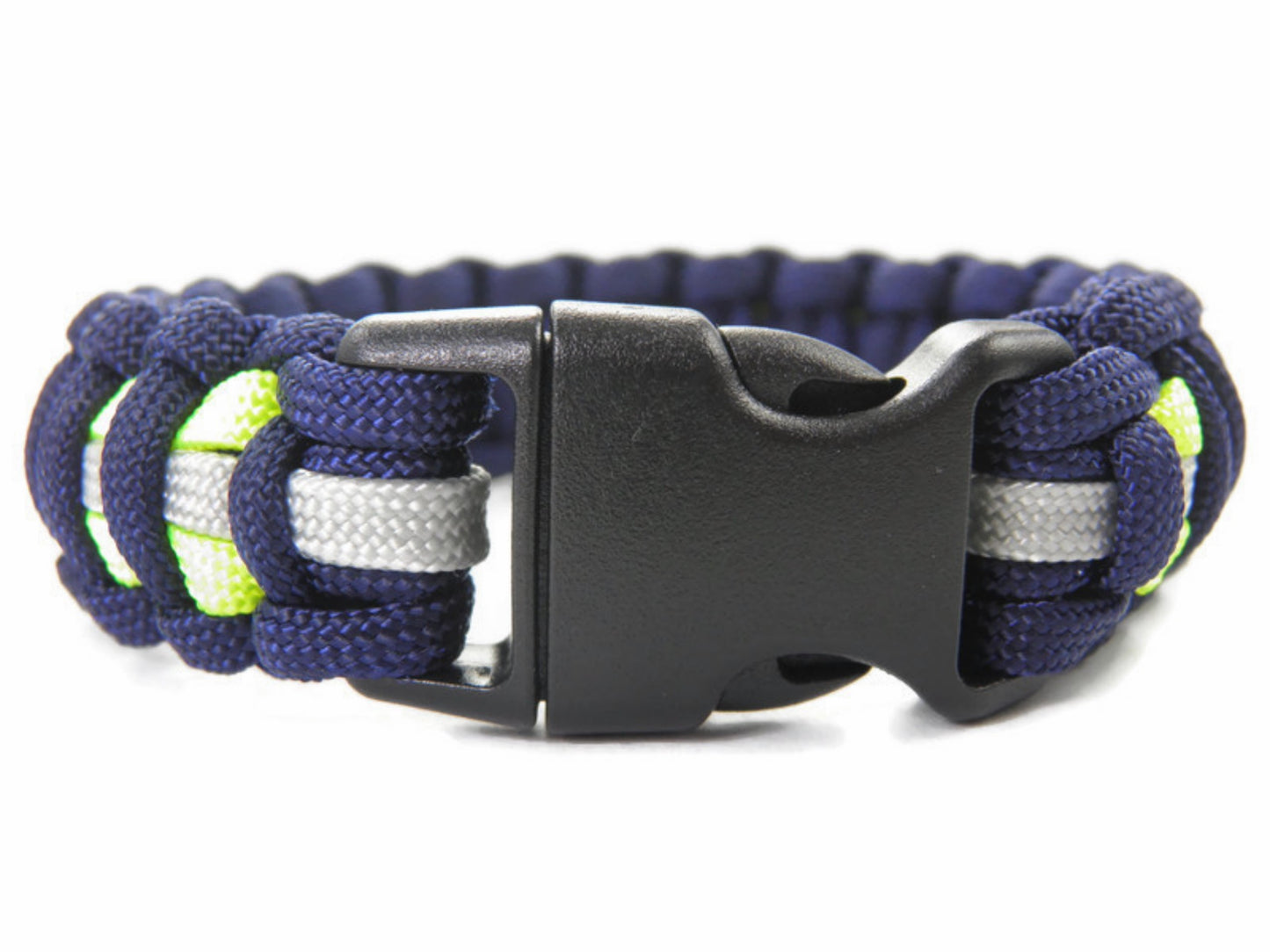 Paracord Armband-Firefighter-Feuerwehr-Männer Armband-Frauen Armband-Midnightblue