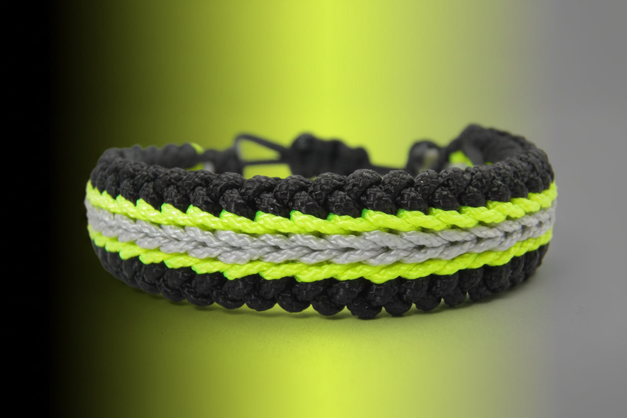 Paracordforyou-Paracord Firefighter Armband-Verstellbar-Feuerwehr Armband-Paracord Typ 1 -