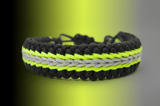 Paracordforyou-Paracord Firefighter Armband-Verstellbar-Feuerwehr Armband-Paracord Typ 1 -