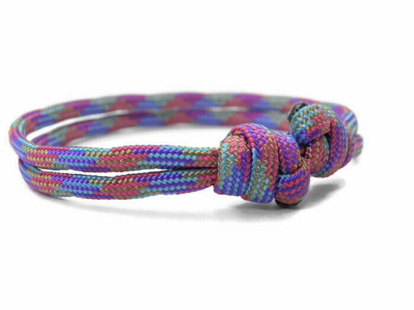 Paracord Surfer Armband-verstellbar-Maritimes Armband-Peruvian Manta