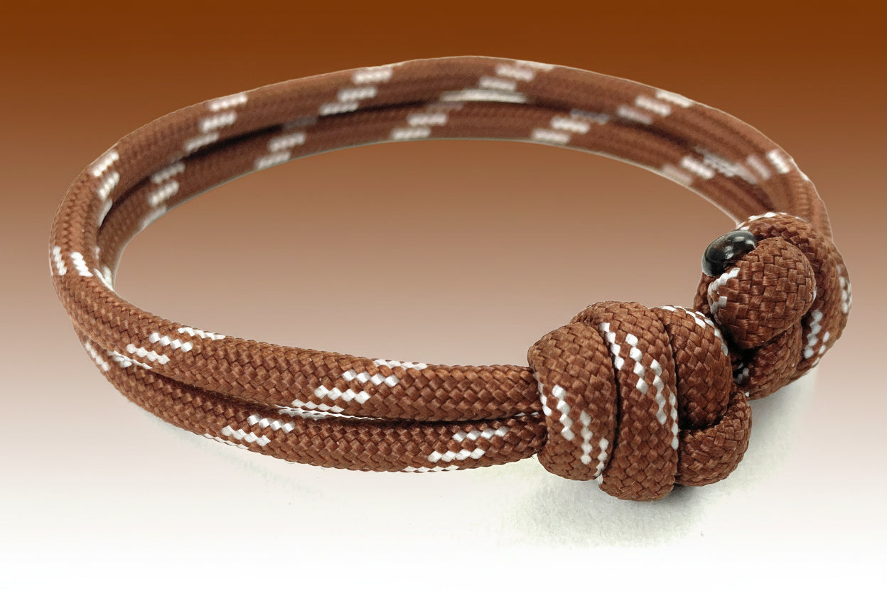 Paracord Surfer Armband-verstellbar-Maritimes Armband-Pigskin