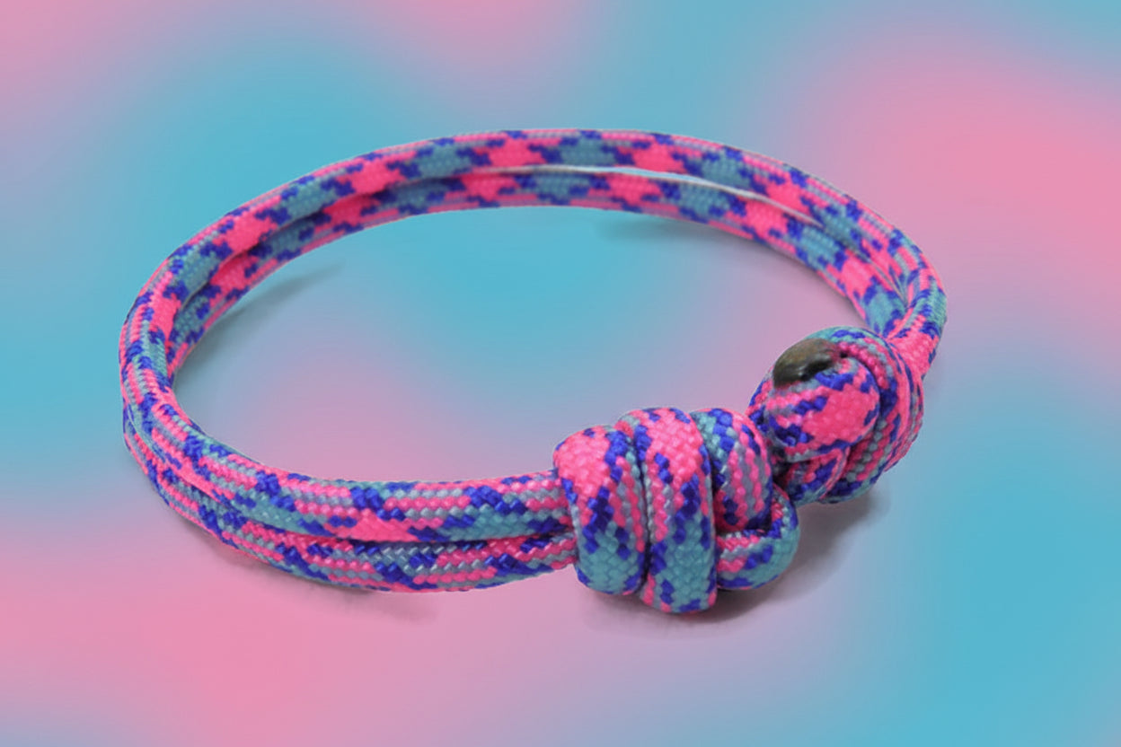 Paracord Surfer Armband-verstellbar-Maritimes Armband-Pixie Stix