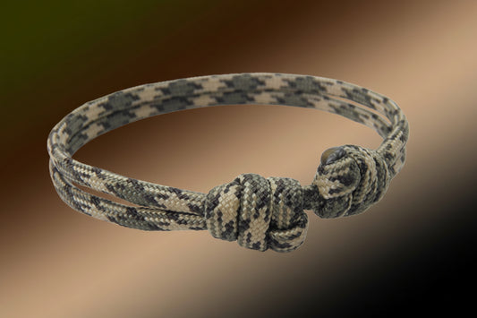 Paracord Surfer Armband-verstellbar-Maritimes Armband-Rattler