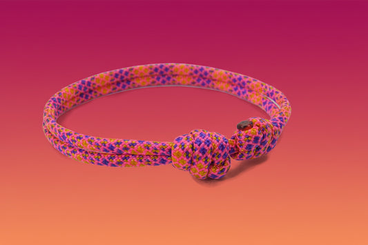 Paracord Surfer Armband-verstellbar-Maritimes Armband-Tropical Sunset