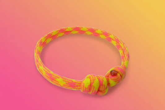 Paracord Surfer Armband-verstellbar-Maritimes Armband-Rosa Nocha