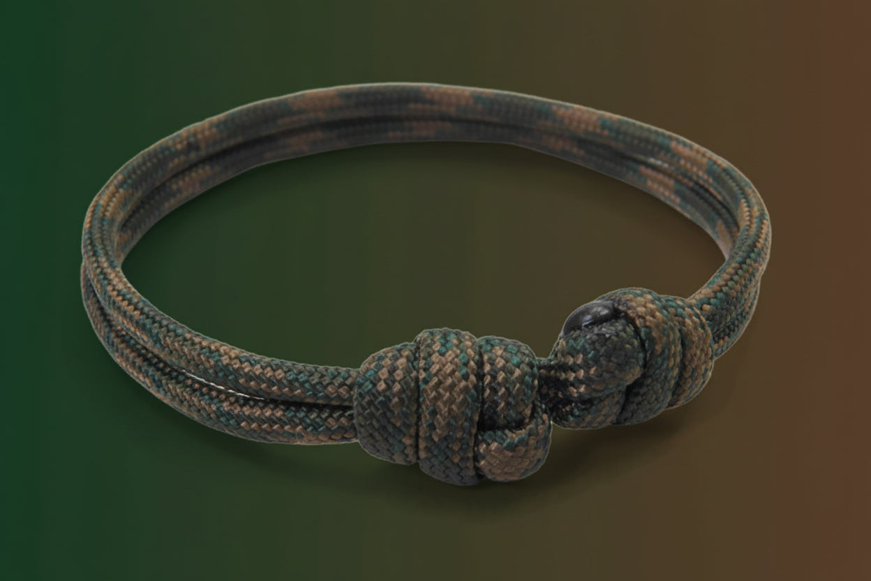 Paracord Surfer Armband-verstellbar-Maritimes Armband-Wetland